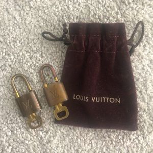 Authentic Louis Vuitton Padlocks